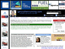 Tablet Screenshot of garycohenrunning.com